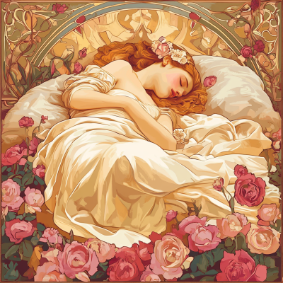 Mucha-Stil: Betrogen – MU24-012