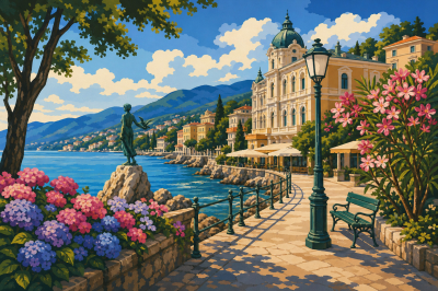 Uferpromenade in Opatija