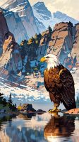 Adler-Porträt