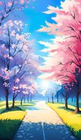 Frühling Spaziergang