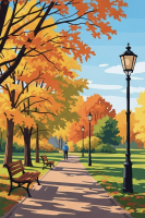 Herbst im Park