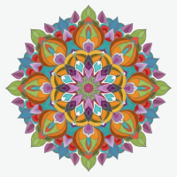 Mandala-Serie – 25-1012