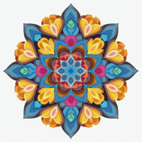 Mandala-Serie – 25-1017