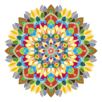 Mandala-Serie – 25-1019