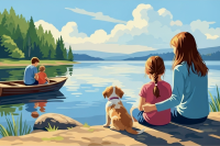 Kinder am See – 25-1024