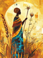 Afrikanischer Stil Bild – 25-364