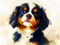 Süße Hundegesicht – 25-384