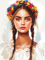Russische Dame