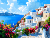 Griechische Stadt – 25-478