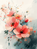 Blumenmalerei – 25-489