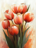 Tulpenstrauß