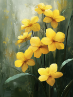 Gelbe Blumen – 25-518
