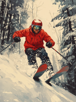 Skifahren