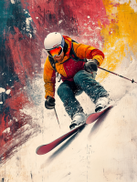 Freestyle Skifahren