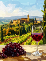 Toskana, Chianti, Wein