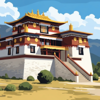 Buddhistisches Heiligtum