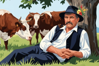 Der rauchende Hirte