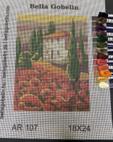 Mohnblumen bei der Hacienda