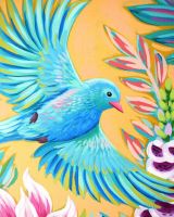 Blaue Taube