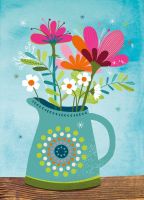 Blumen im Topf