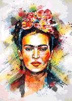 Frida Kahlo Porträt – BG-182