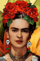 Frida Kahlo Porträt – BG-183