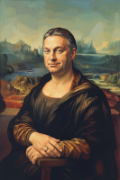 Leonardo da Vinci - Mona Lisa Gobelin
