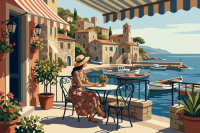 Mediterraner Meeresküsten-Lebensbild – BG26-0288