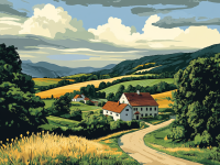 Dorf in der Slowakei