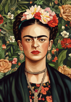 Frida Kahlo Porträt – FR24-002