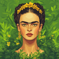 Frida Kahlo Porträt – FR24-012