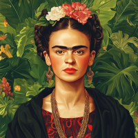 Frida Kahlo Porträt – FR24-013