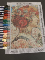 Bild im Stil von Alphonse Mucha – AR-221