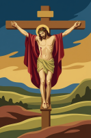 Jesus am Kreuz – BG26-0327