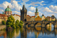 Karlsbrücke in Prag